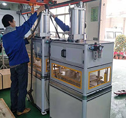 4臺(tái)氣液增壓機(jī)出貨啦，5噸高壓油壓出力型