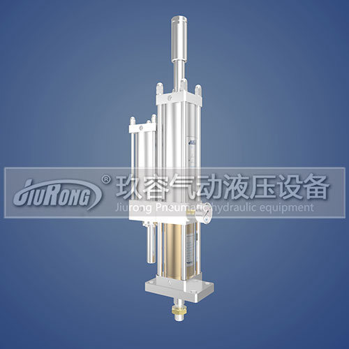JRC預壓行程可調(diào)氣液增壓缸3d圖