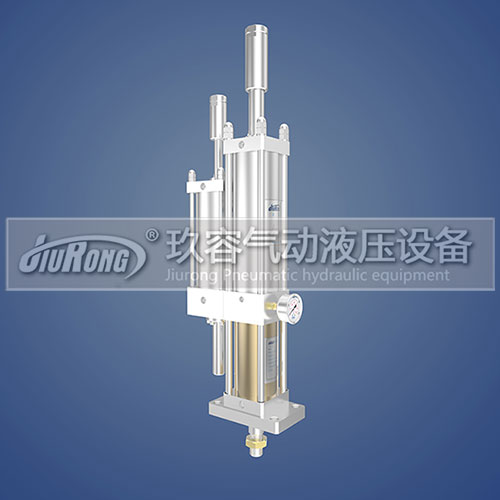 JRD預壓及增壓行程可調(diào)氣液增壓缸3d圖